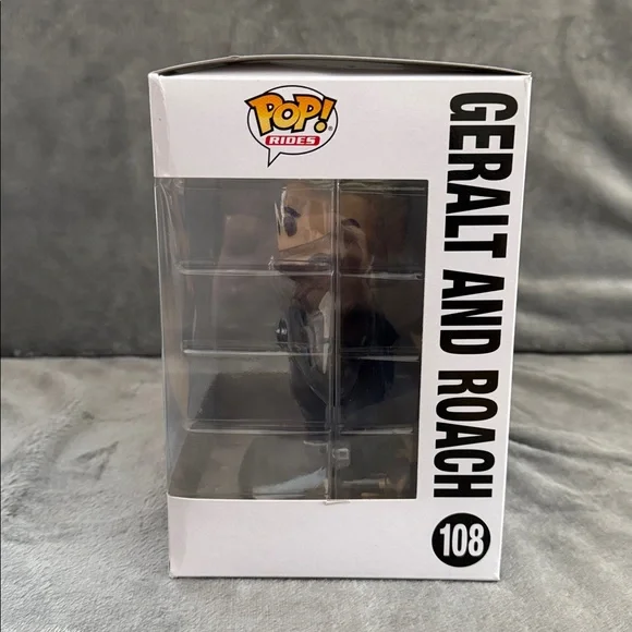 Funko Pop! Rides The Witcher Geralt and Roach Exclusive RARE #108 Mint Sealed - Picture 5 of 8